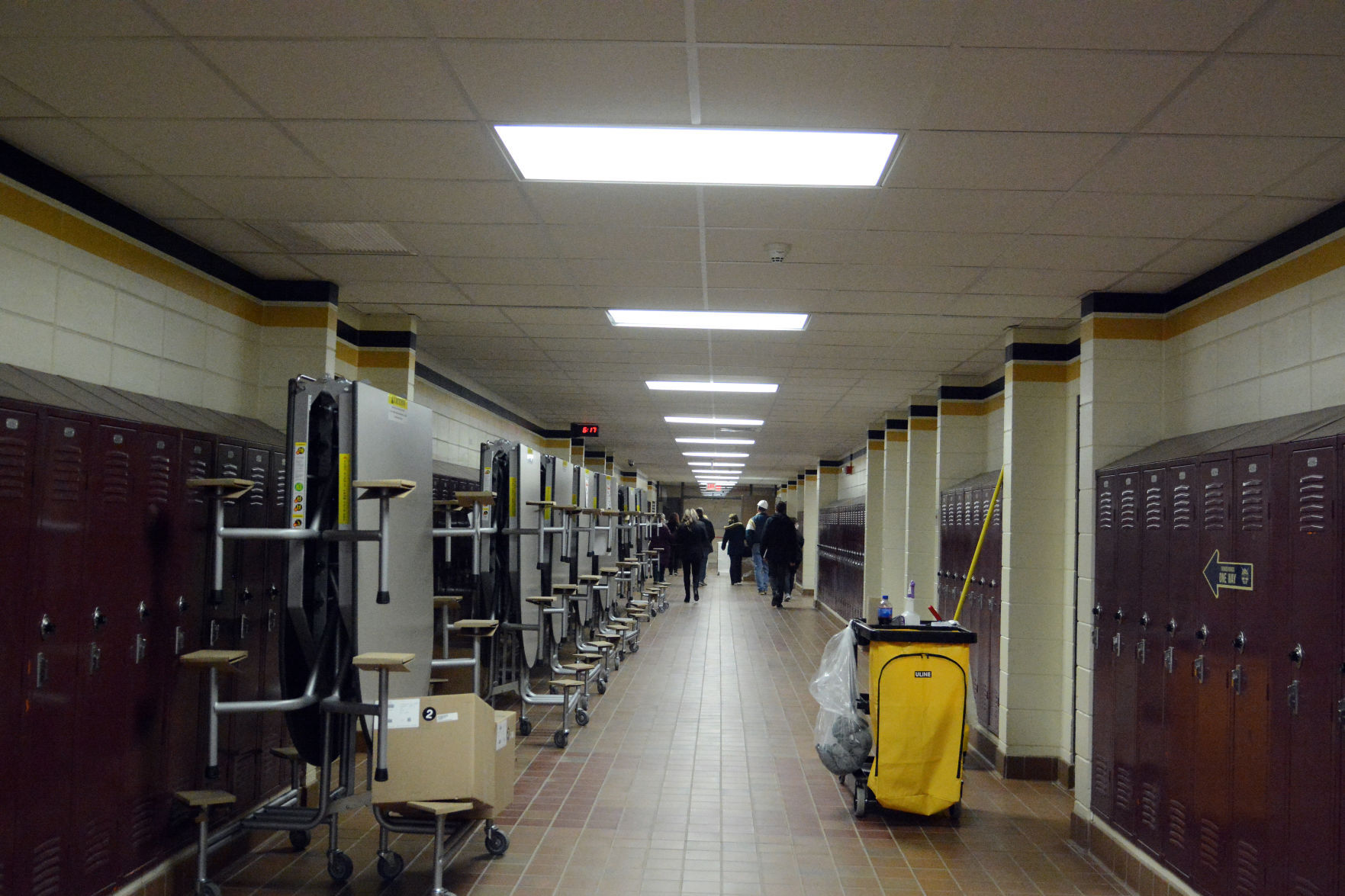 Tour of Jack Young Middle School construction, Dec. 7